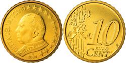 World Coins - VATICAN CITY, 10 Euro Cent, 2004, , Brass, KM:344