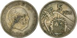 World Coins - Coin, Spain, 5 Pesetas, undated (1957)