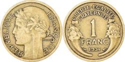 World Coins - Coin, France, Morlon, Franc, 1934, , Aluminum-Bronze, KM:885