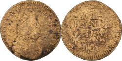 World Coins - Coin, France, Louis XIV, Liard de France au buste âgé, troisième type, Liard