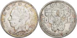 World Coins - Belgium, Leopold III, 50 Francs, 50 Frank, 1939, Brussels, Silver,