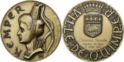 World Coins - France, Medal, La Ville de Quimper à Christian Poncelet, Président du Sénat