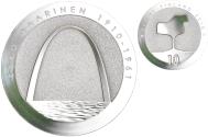 World Coins - Finland, 10 Euro, Eero Saarinen, 2010, Vantaa, Proof, , Silver, KM:151