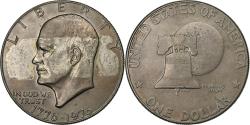 Us Coins - United States, Dollar, Eisenhower Dollar, 1976, Denver, Copper-Nickel Clad