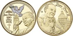World Coins - France, Token, Jean-Paul II, Copper-nickel Aluminium,