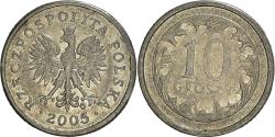 World Coins - Coin, Poland, 10 Groszy, 2005, Warsaw, , Copper-nickel, KM:279