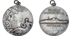 World Coins - France, Medal, Compagnie Générale Transatlantique, Antilles, Shipping