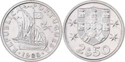 World Coins - Portugal, 2-1/2 Escudos, 1985, Copper-nickel, , KM:590