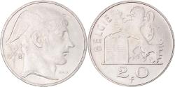 World Coins - Coin, Belgium, Baudouin I, 20 Francs, 20 Frank, 1953, Brussels,