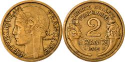 World Coins - Coin, France, Morlon, 2 Francs, 1935, , Aluminum-Bronze, KM:886