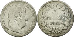 World Coins - Coin, France, Louis-Philippe, 5 Francs, 1831, Bordeaux, , Silver