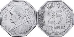 World Coins - Germany, 25 Pfennig, 1920, Aluminium,