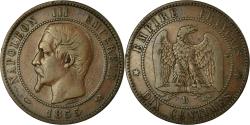 World Coins - Coin, France, Napoleon III, 10 Centimes, 1855, Rouen, , KM 771.2