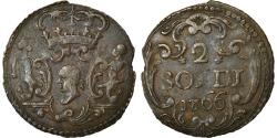 World Coins - Coin, ITALIAN STATES, CORSICA, General Pasquale Paoli, 2 Soldi, 1766, Murato