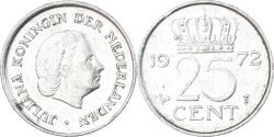 World Coins - Coin, Netherlands, 25 Cents, 1972