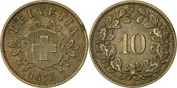 World Coins - Coin, Switzerland, 10 Rappen, 1873, Bern, , Billon, KM:6
