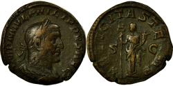 Ancient Coins - Coin, Philip I, Sestertius, , Copper, Cohen:44