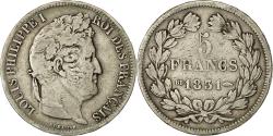 World Coins - Coin, France, Louis-Philippe, 5 Francs, 1831, Strasbourg, , Silver
