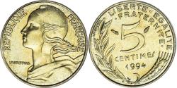 World Coins - Coin, France, Marianne, 5 Centimes, 1994, Paris, , Aluminum-Bronze