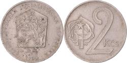 World Coins - Coin, Czechoslovakia, 2 Koruny, 1980
