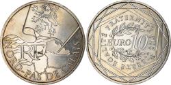 World Coins - France, 10 Euro, Nord-Pas de Calais, 2010, Paris, , Silver