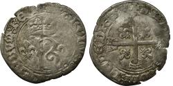 World Coins - Coin, France, Charles VIII, Karolus or Dizain, Poitiers, , Billon