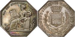 World Coins - France, Token, Notaires de l'Arrondissement de Villefranche, Rhône, Silver