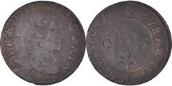 World Coins - Coin, France, Frédéric-Henri de Nassau, Double Tournois, 1641, Orange