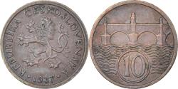 World Coins - Coin, Czechoslovakia, 10 Haleru, 1937