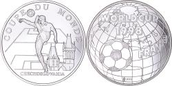 World Coins - France, Medal, World Cup, 1998, Czechoslovakia, , Silver