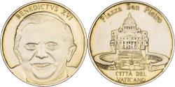 World Coins - Vatican, Token, Benoit XVI, Copper-nickel,