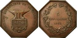 World Coins - France, Token, Industry, 1830, Rogat, , Copper