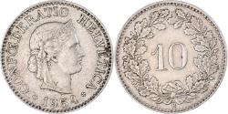 World Coins - Coin, Switzerland, 10 Rappen, 1954