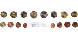 World Coins - Austria, Euro-Set, 2010,