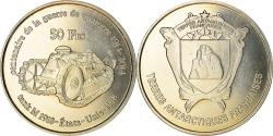 World Coins - French Southern and Antartic Land, 50 Francs, Première Guerre Mondiale
