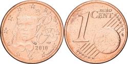 World Coins - France, Euro Cent, 2010, Paris, BU, , Copper Plated Steel, KM:1282