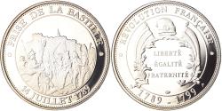 World Coins - France, Medal, Révolution Française, Prise de la Bastille, History,
