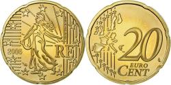 World Coins - France, 20 Euro Cent, 2006, BE, , Brass, KM:1286