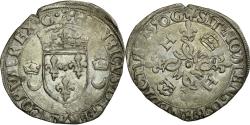 World Coins - Coin, France, Douzain aux croissants, 1550, Grenoble, , Silver