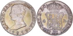 World Coins - Coin, Spain, Joseph Napoleon, 4 Réales, 1810, Madrid, , Silver