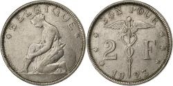 World Coins - Coin, Belgium, 2 Francs, 2 Frank, 1923, , Nickel, KM:92