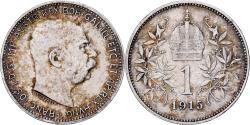 World Coins - Austria, Franz Joseph I, Corona, 1915, Vienna, Silver, , KM:2820