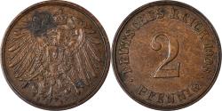 World Coins - Coin, GERMANY - EMPIRE, Wilhelm II, 2 Pfennig, 1906, Hambourg,