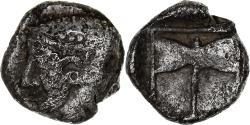 Ancient Coins - Troas, Obol, ca. 500-450 BC, Tenedos, Silver, , HGC:6-381