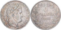World Coins - Coin, France, Louis-Philippe, 5 Francs, 1846, Lille, , Silver