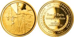 World Coins - France, Medal, Arts & Culture, Rue de Paris, temps de pluie de Gustave