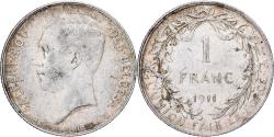 World Coins - Belgium, Albert I, Franc, 1911, Brussels, Silver, , KM:72