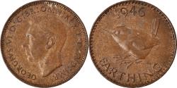World Coins - Coin, Great Britain, Farthing, 1946
