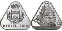 World Coins - Italy, 500 Lire, Fantasy, 2023, Pantelleria, Silver Plated Copper,