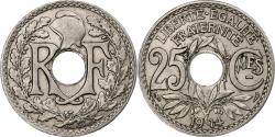 World Coins - France, 25 Centimes, Lindauer, 1914, Paris, Souligné, Nickel,